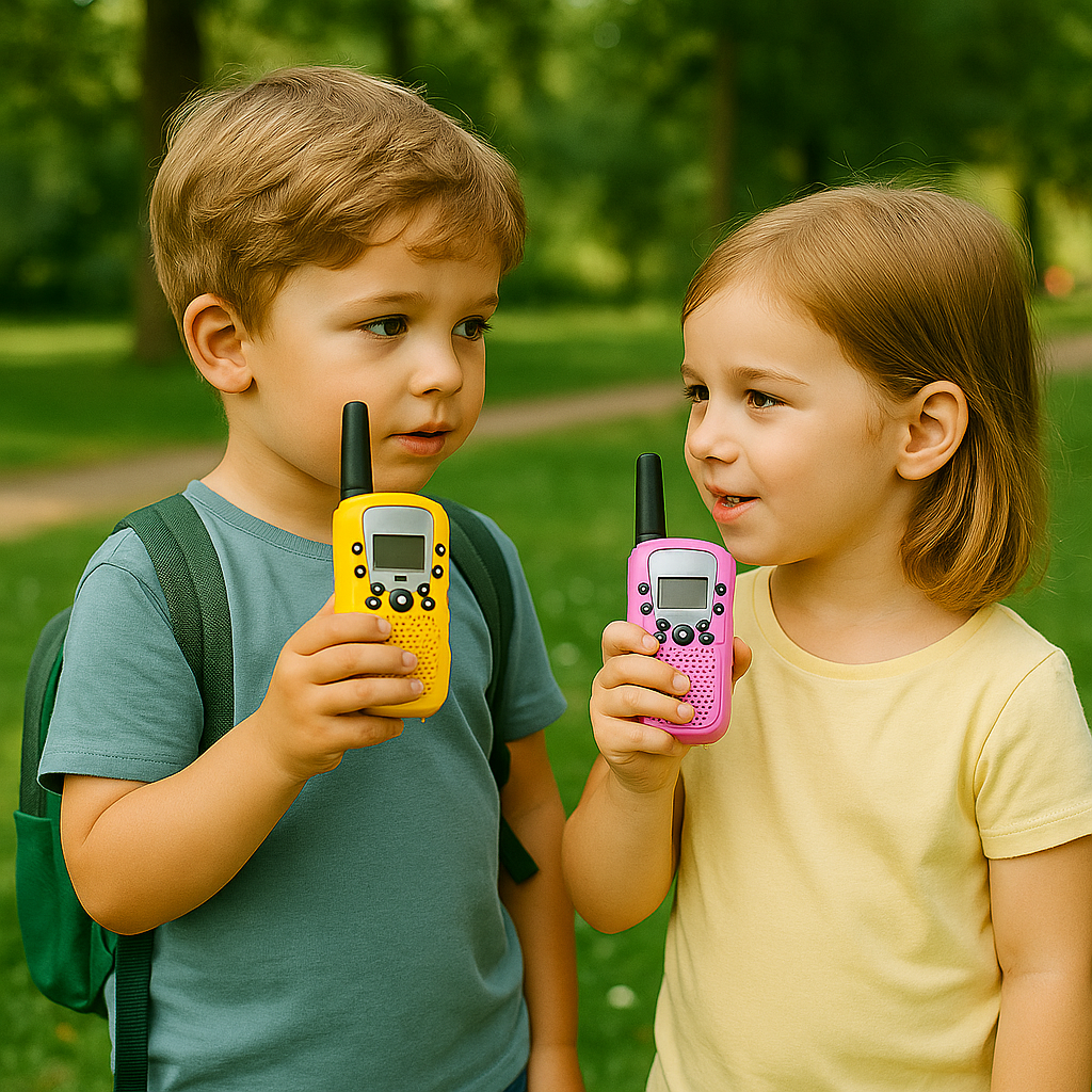 Talkie-walkie-enfant-amis