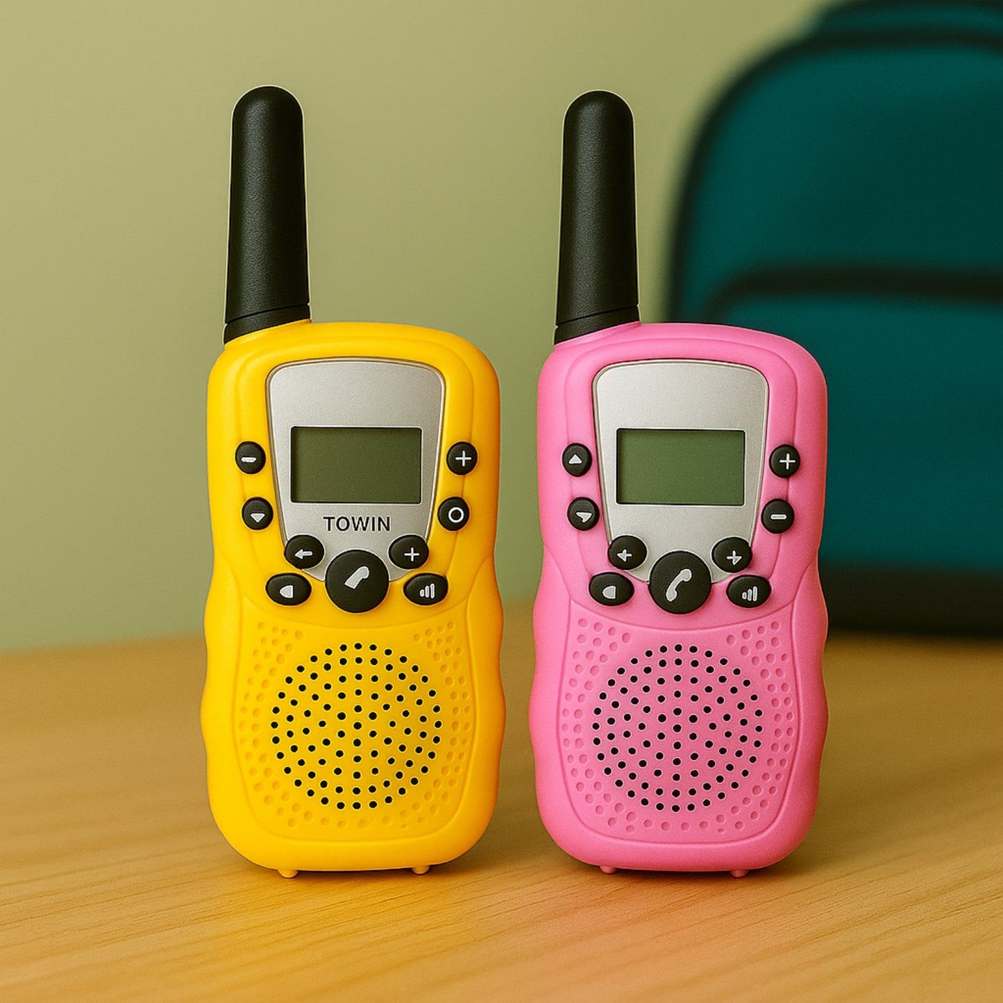 Talkie-walkie-enfant-bleu