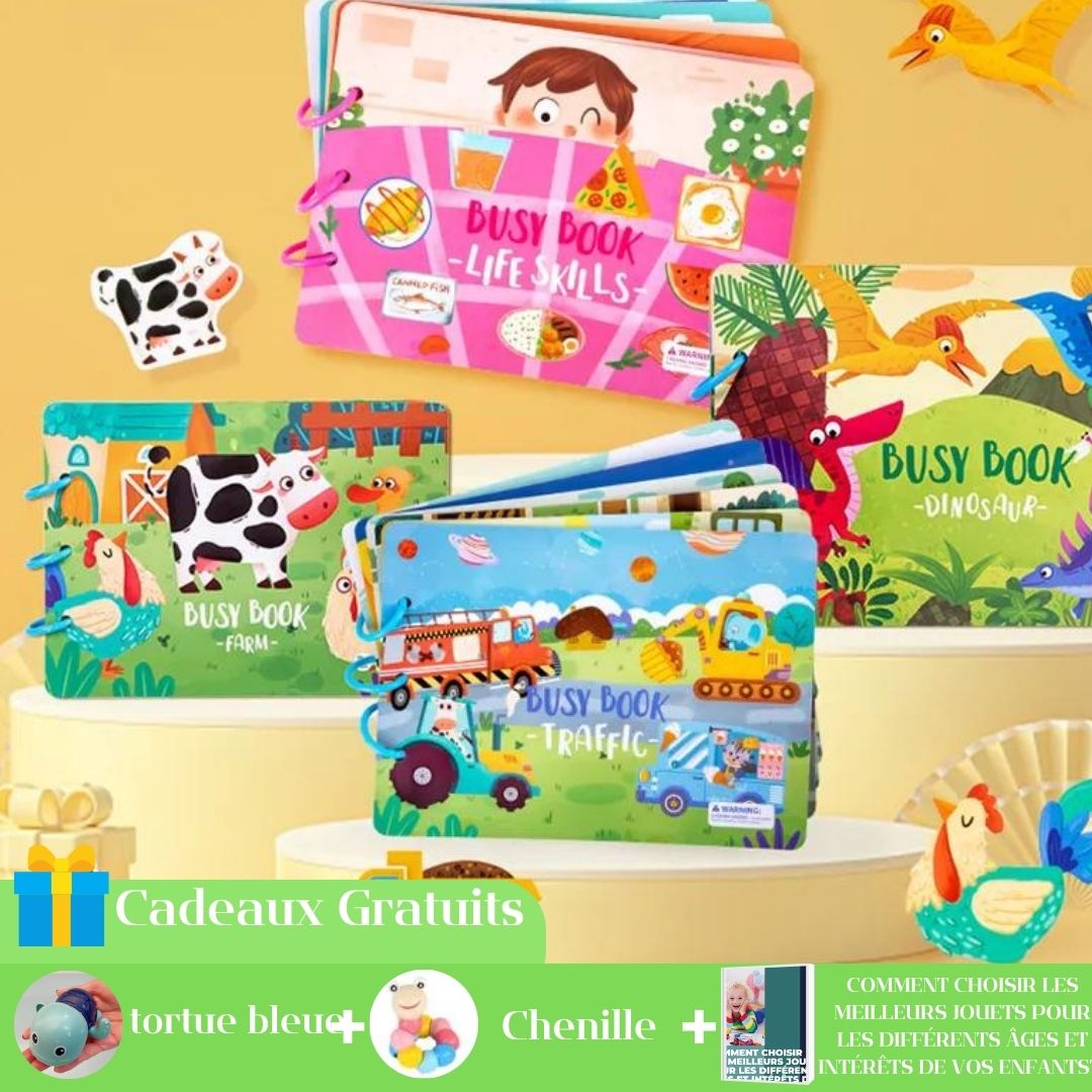 Busy Board Montessori - Learning Book™