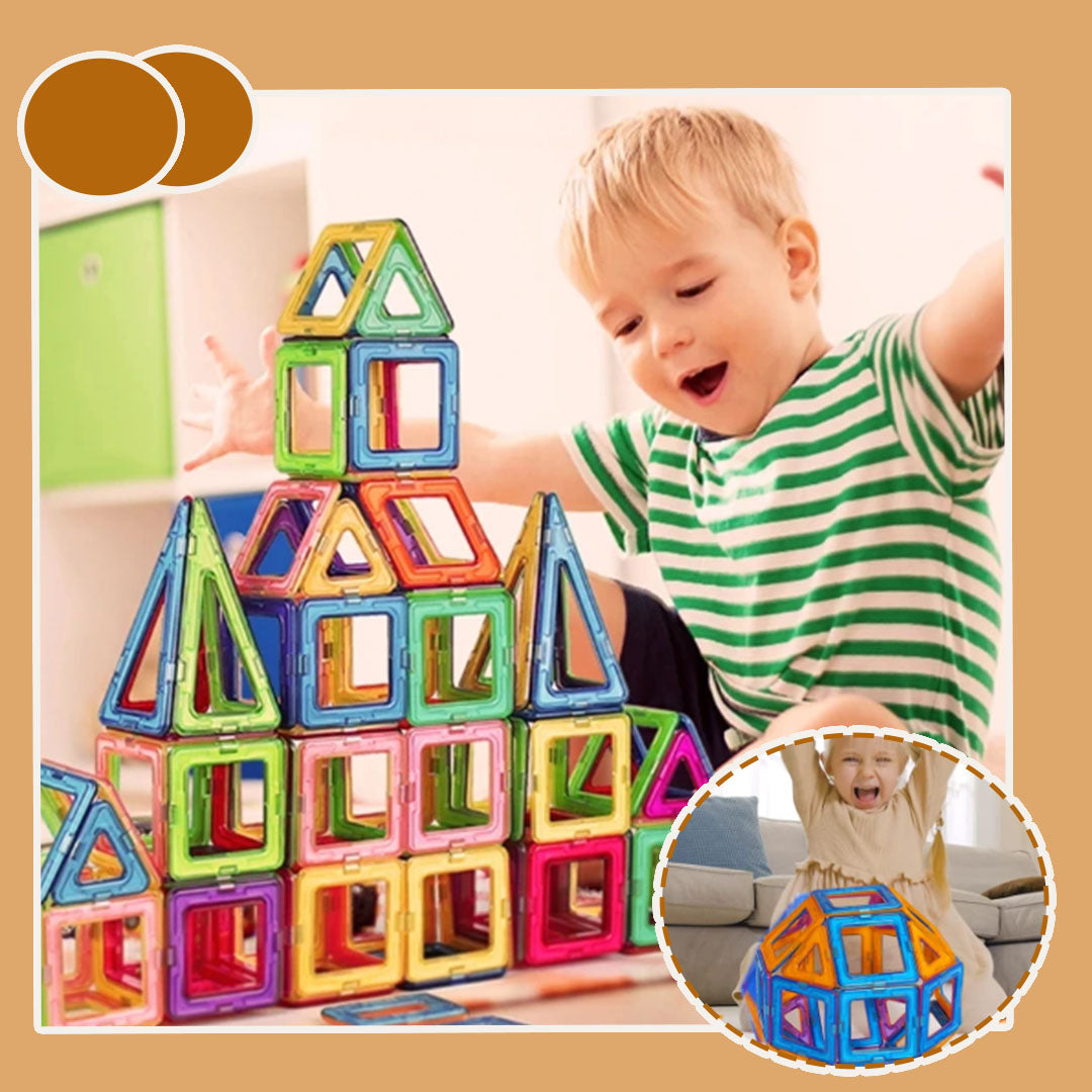 Jeu de construction magnétique - Magnebuild™