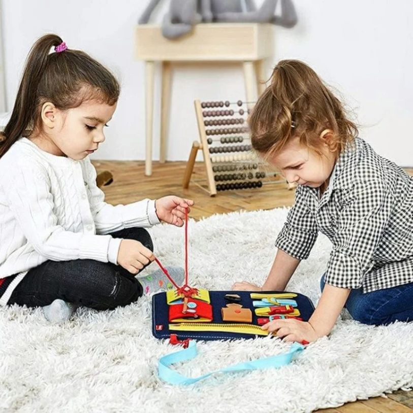 Tableau Sensoriel 7-en-1 Montessori | MontessoriMinds™