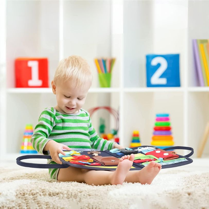 Tableau Sensoriel 7-en-1 Montessori | MontessoriMinds™