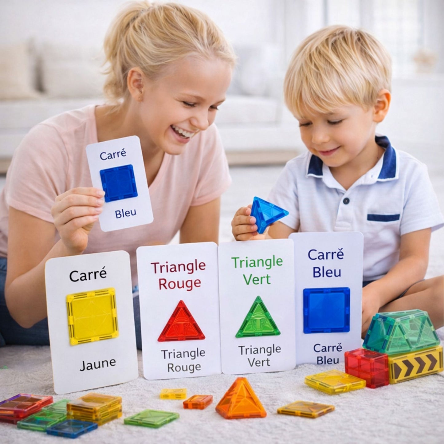 Jeu-de-construction-magnetique-heureux